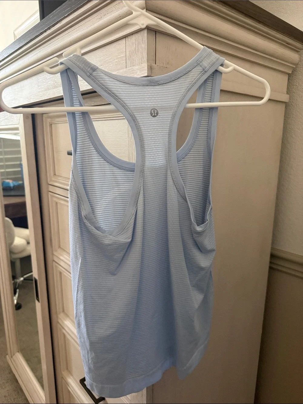 Lululemon Light Blue Racerback Tank Top